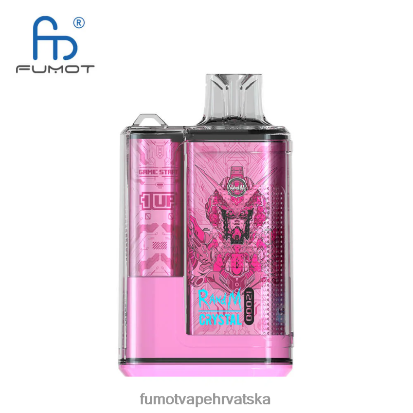 Fumot Review | lubenica bubblegum Z0020B285 20 ml 12000 jednokratna kutija za vape (1 komad) Fumot Crystal