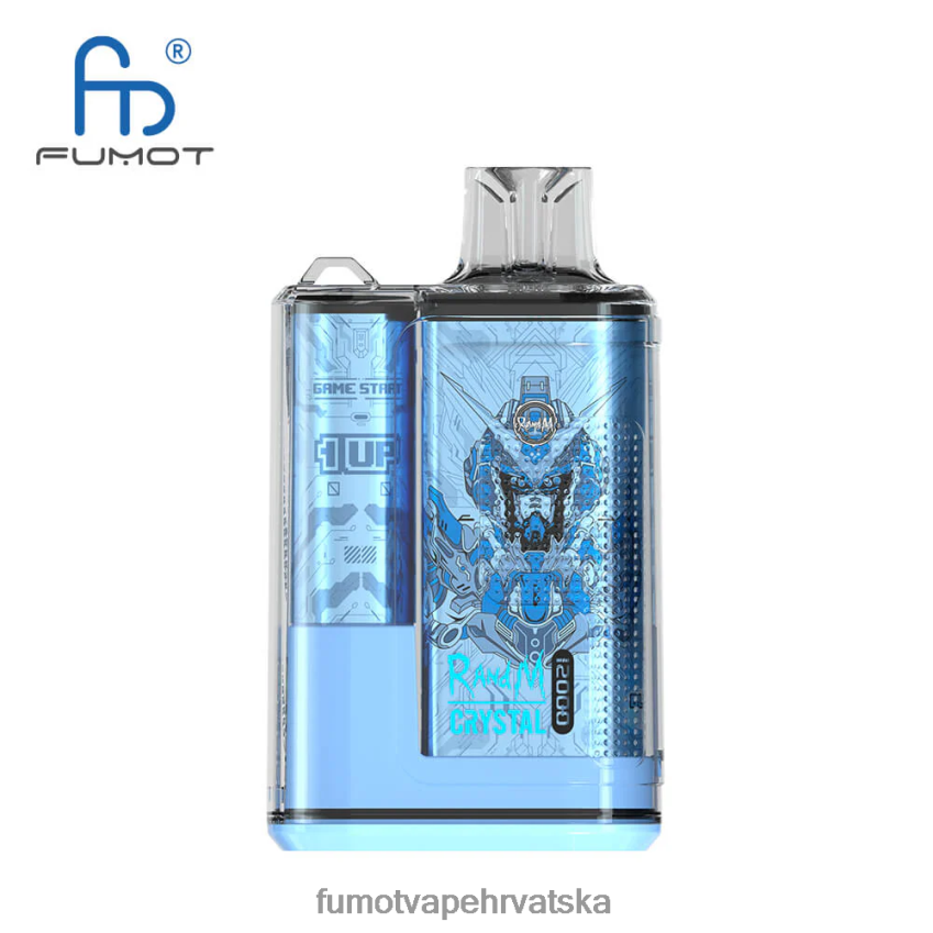 Fumot Vape Review | dugin slatkiš Z0020B276 20 ml 12000 jednokratna kutija za vape (1 komad) Fumot Crystal