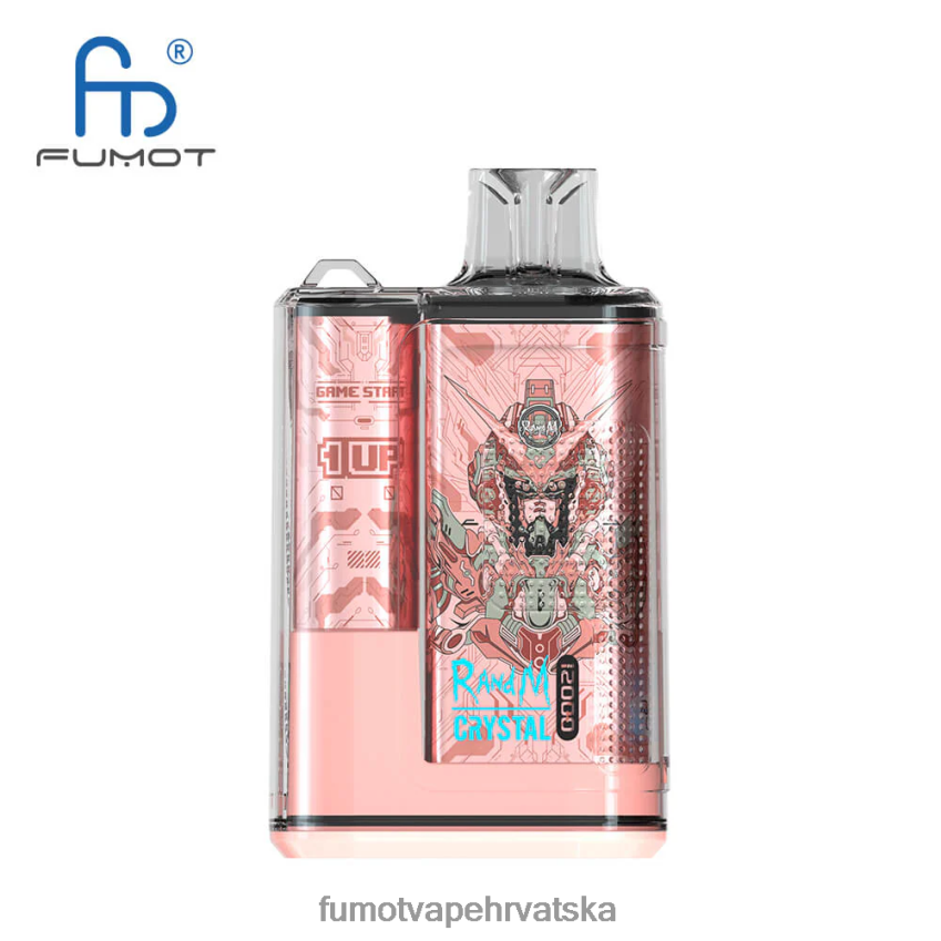 Fumot Vape Review | led od lubenice Z0020B286 20 ml 12000 jednokratna kutija za vape (1 komad) Fumot Crystal