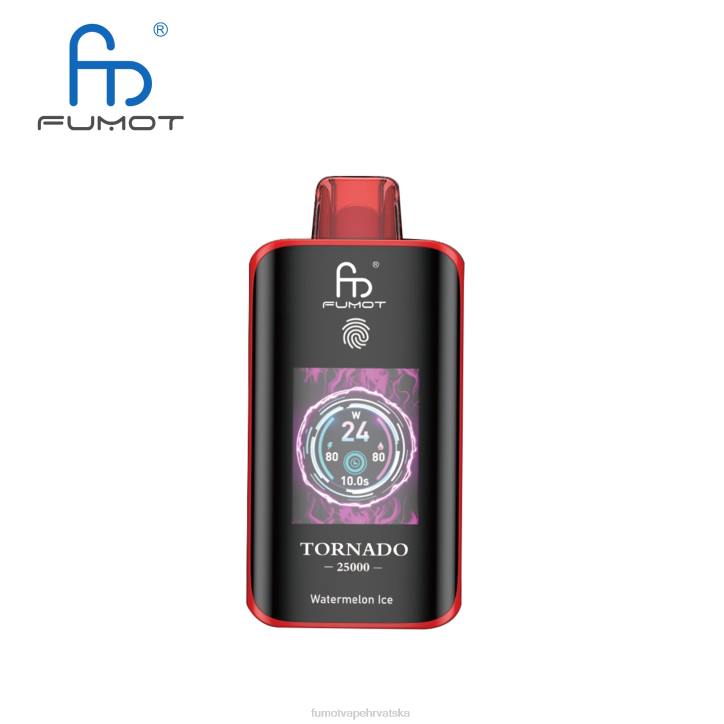 Fumot Tornado 25000 vape za jednokratnu upotrebu led od lubenice TL2012 Fumot Vape Hrvatska