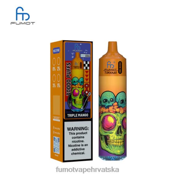 Fumot Vape Price - Fumot Tornado 30k glazbe trostruki mango 40NZP29