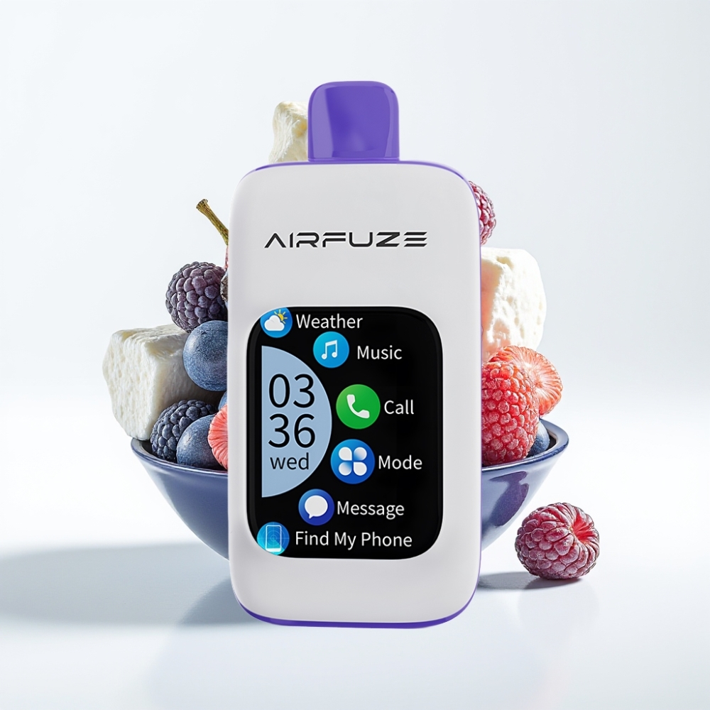 AirFuze Smart 30000 Puffova Jednokratna Vape Plavi Razz Led