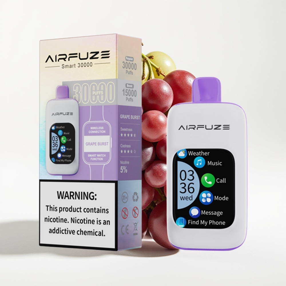 AirFuze Smart 30000 Pufova Jednokratna Vape Grožđe Prasak