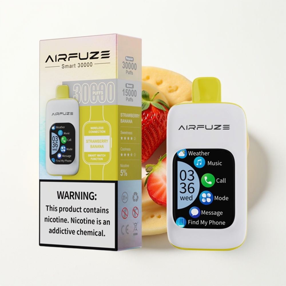 AirFuze Smart 30000 Pufova Jednokratna Vape Jagoda Banana s 5% Nikotina