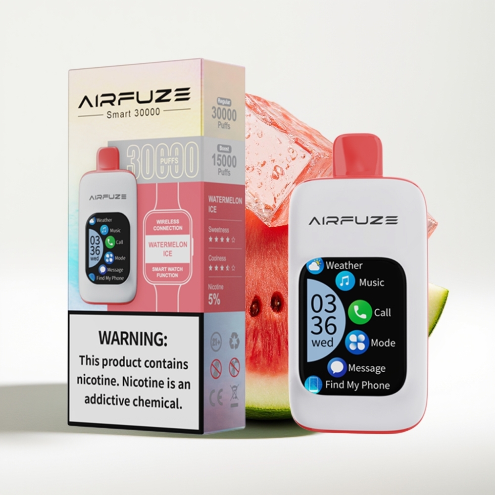 AirFuze Smart 30000 Pufova Jednokratna Vape Lubenica Led