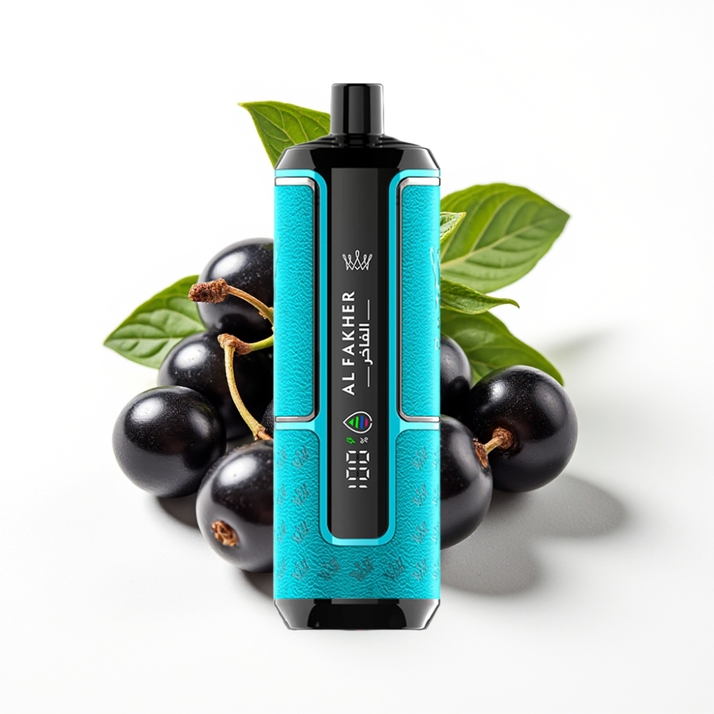 Al Fakher Crown Bar 15K Hypermax Crna Ribizla Meta