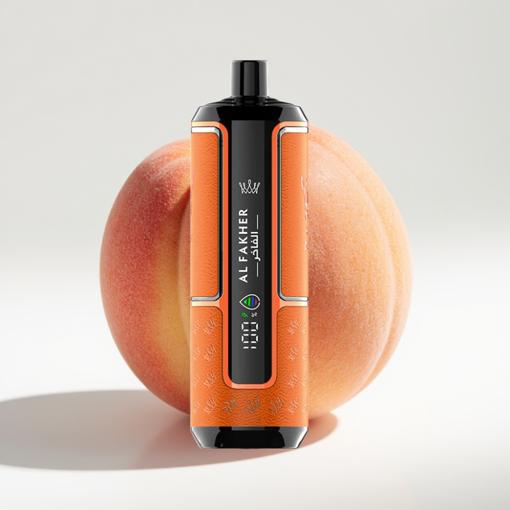 Al Fakher Crown Bar 15K Hypermax Jednokratna Vape Kit - Ledeni Breskva