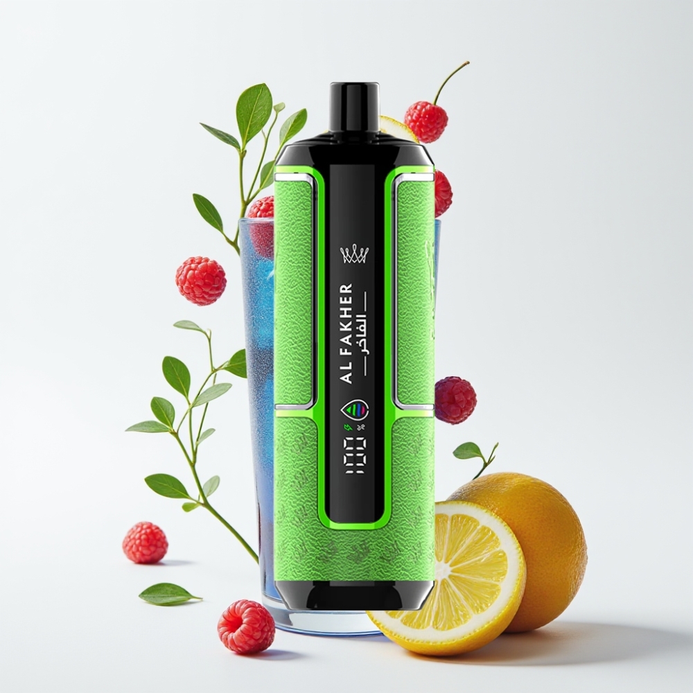 Al Fakher Crown Bar 15K Hypermax Pljuskovi Hypermax Jednokratna Vape Kit Plava Malina Limunada