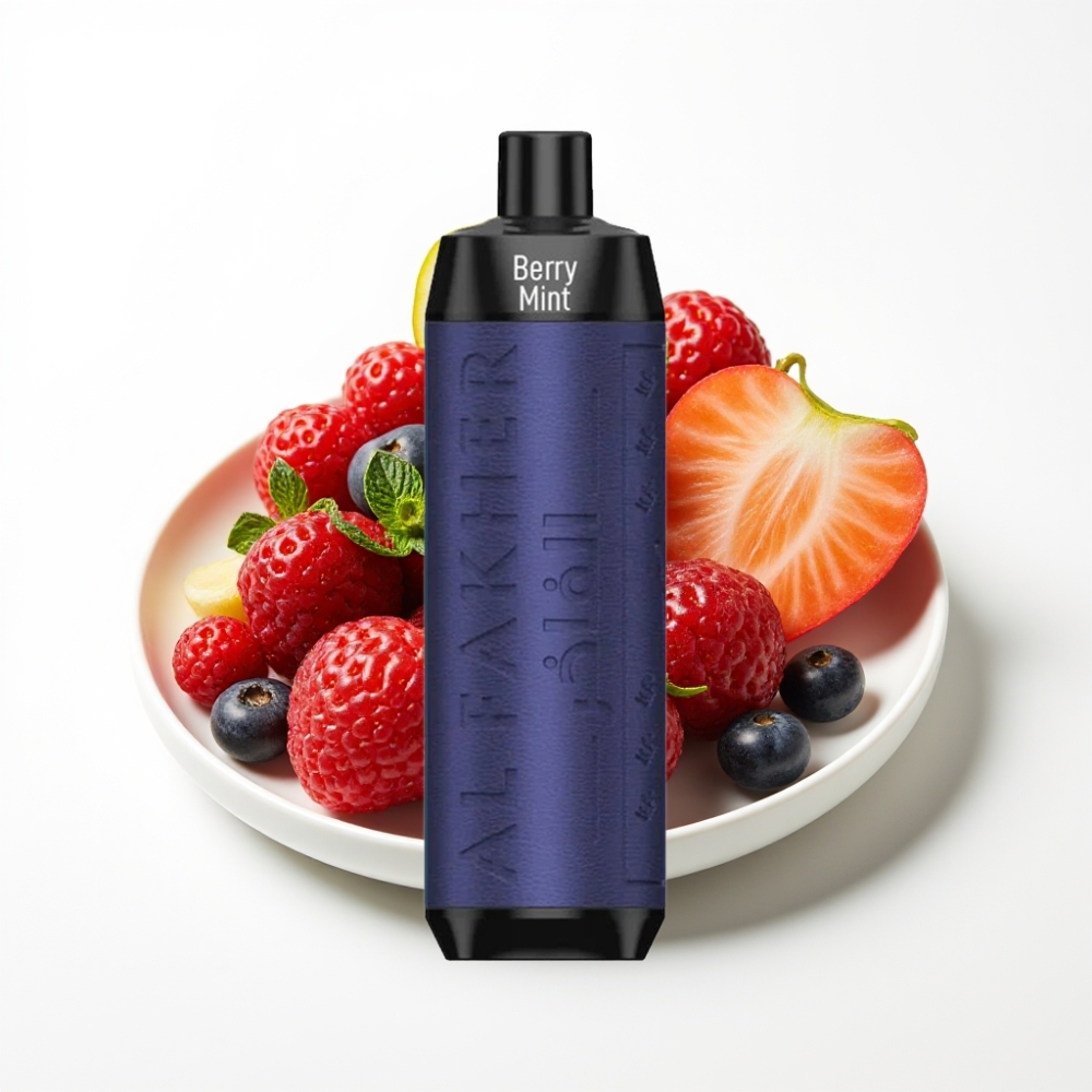 Al Fakher Crown Bar 8000 Crystal Bubnjevi 18ml Jagoda Metvica