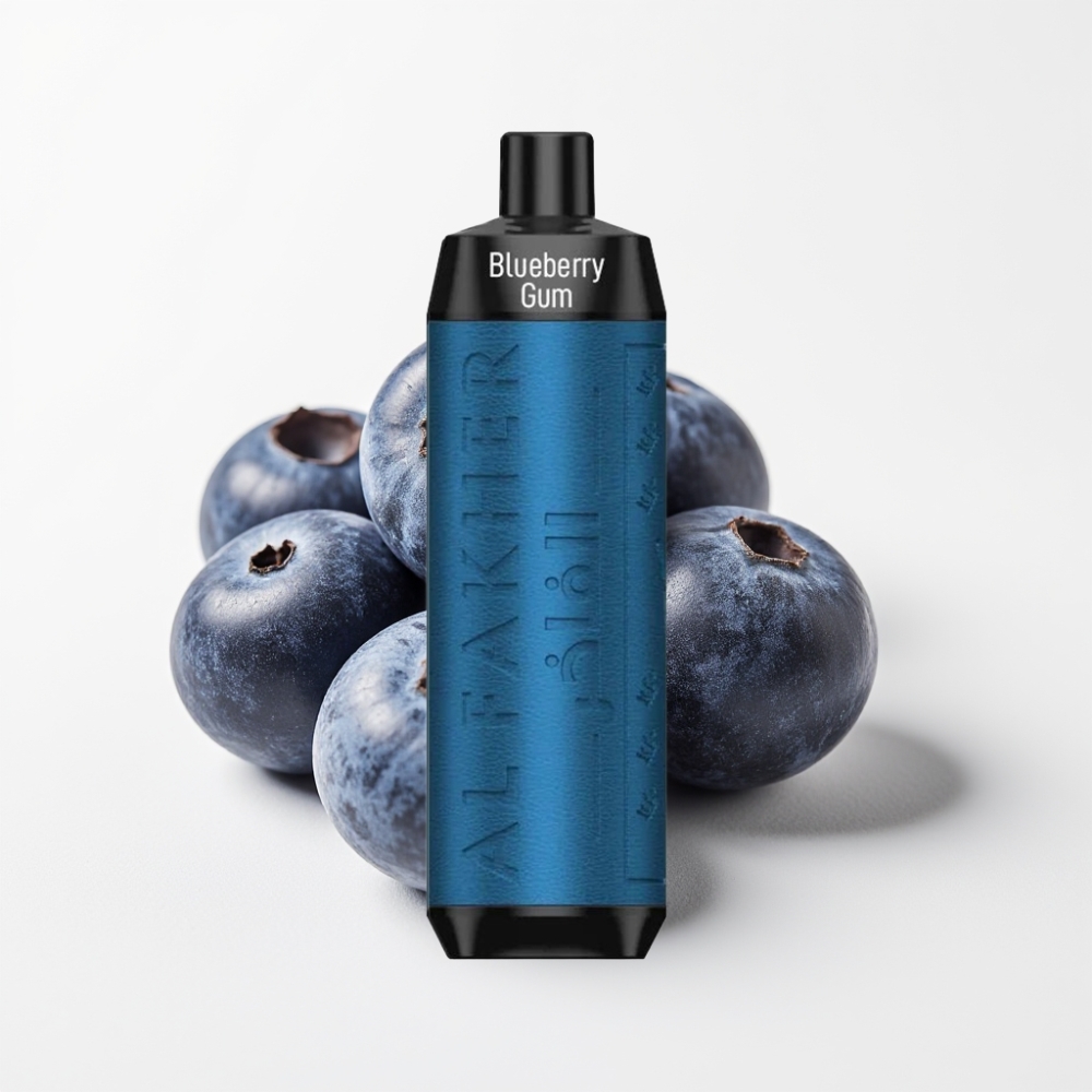 Al Fakher Crown Bar 8000 Crystal Jednokratna Vape 18ml Žvakaća Guma od Borovnice