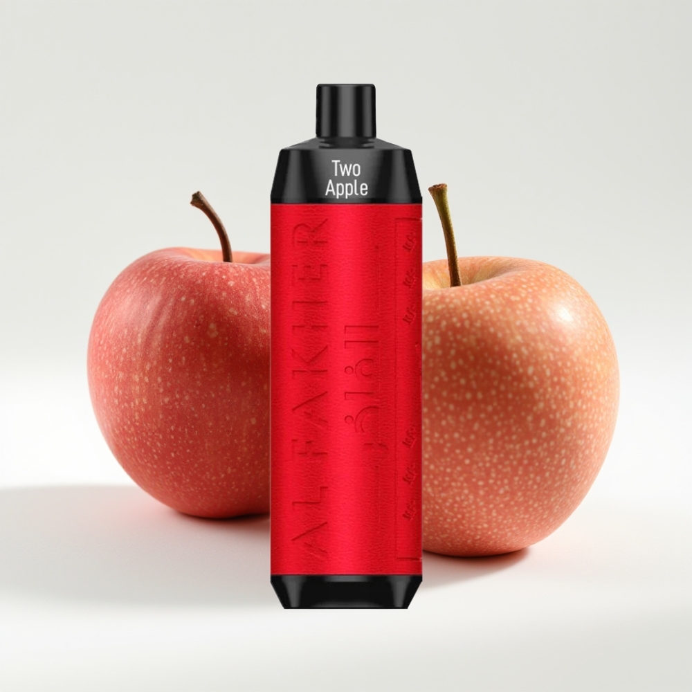 Al Fakher Crown Bar 8000 Crystal Jednokratna Vape Dvije Jabuke