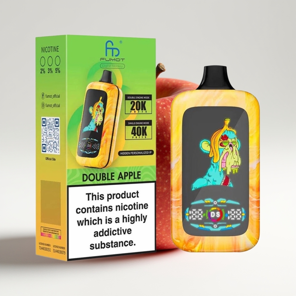 Fumot Digital Monkey 40000 Puff Dual Engine Dvostruka Jabuka
