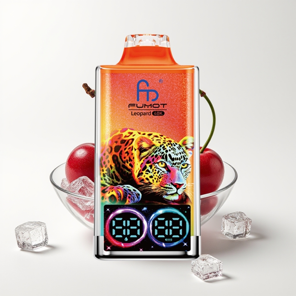 Fumot Leopard 40K Puffs Trešnja Led Dual Mesh