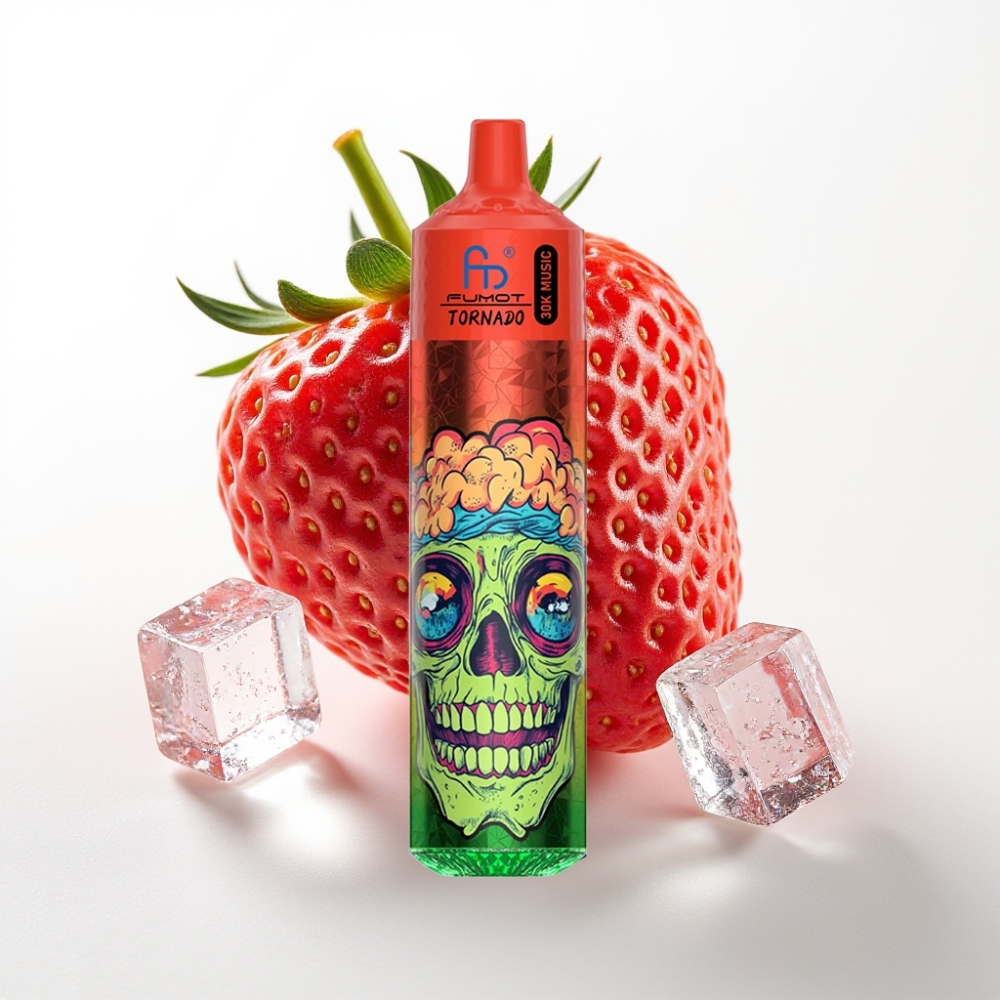 Fumot RandM Tornado 30000 Puffs 30mL Jagoda Bobice Led