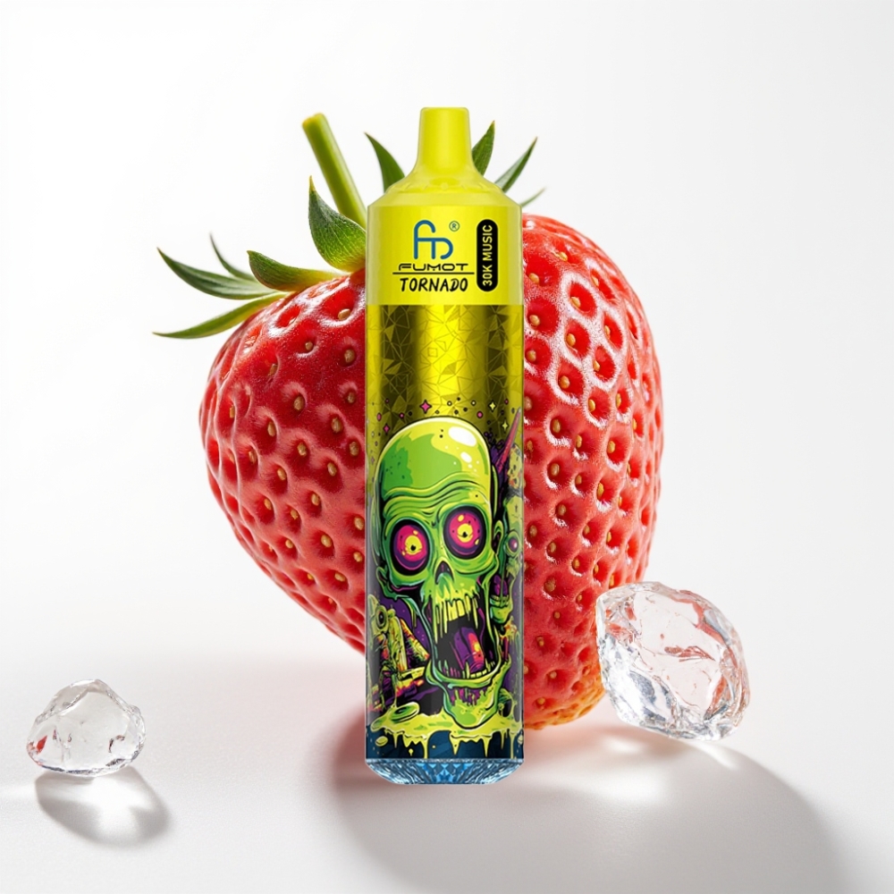 Fumot RandM Tornado 30000 Puffs 30mL Jagoda Led