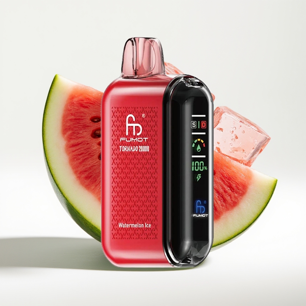 Fumot Tornado 20000 Puffs Dual Mesh Coil Lubenica Led