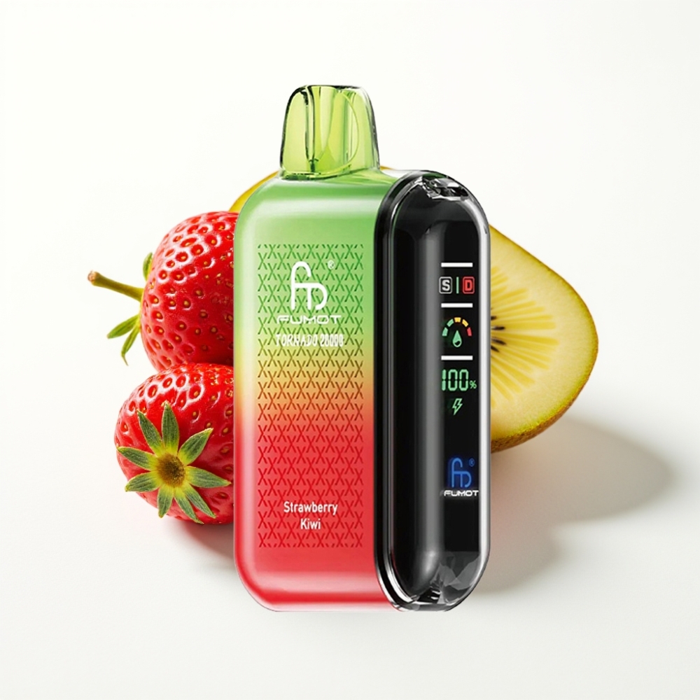 Fumot Tornado 20000 Puffs Dual Mesh Jagoda Kivi