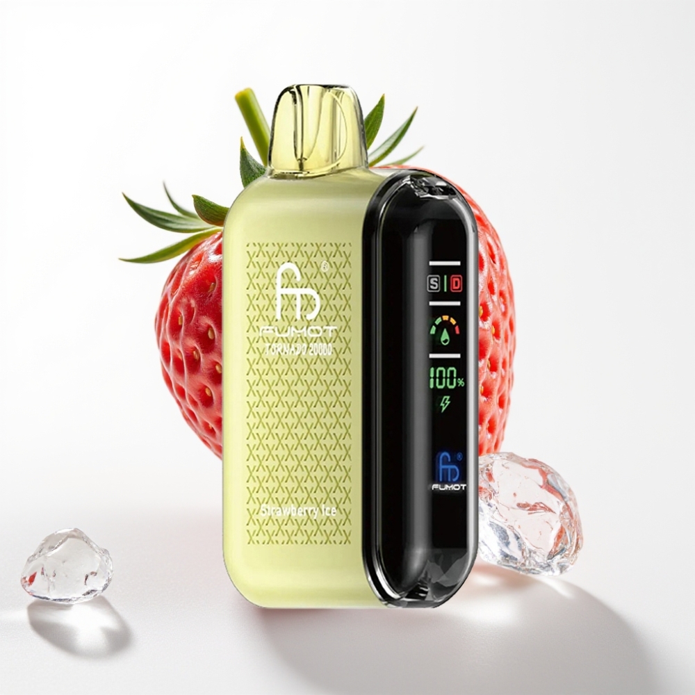 Fumot Tornado 20000 Puffs Dual Mesh Jagoda Led