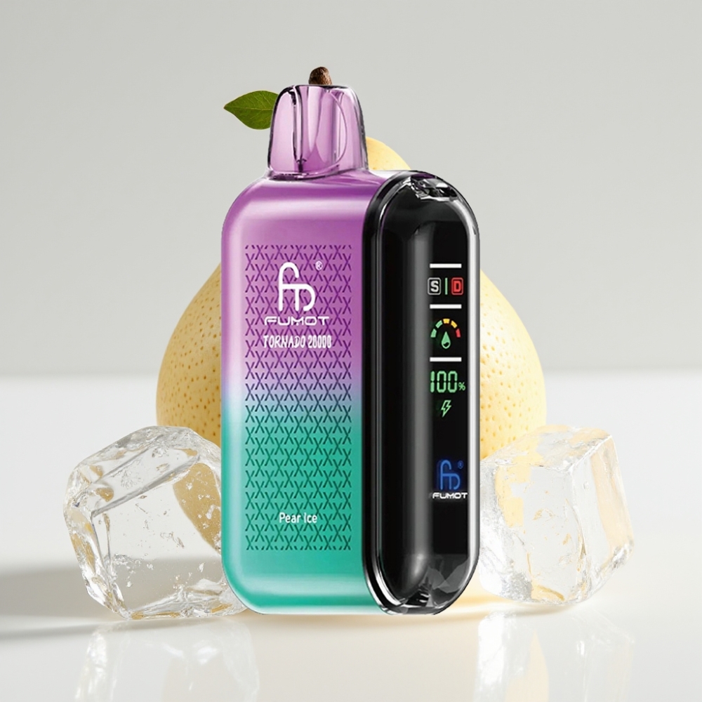 Fumot Tornado 20000 Pufova Dual Mesh Kruška Led