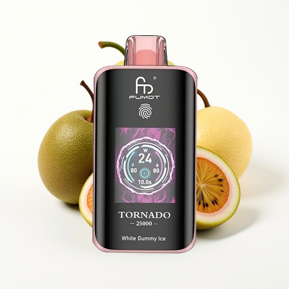 Fumot Tornado 25000 Puffs 20ml Kiwi Marakuja Guava