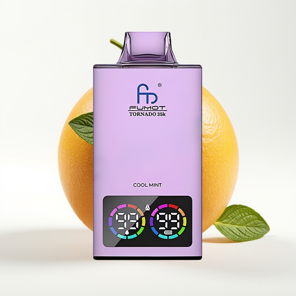 Fumot Tornado 35000 Puffs Dual Mesh Cool Mint (Hladna Metvica)