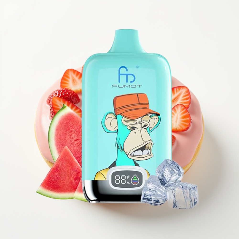 Fumot Tornado Digital Box 12000 Puffs 20ml Jagodna Krafna