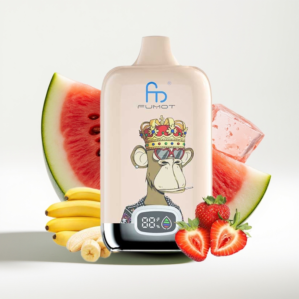 Fumot Tornado Digital Box 12000 Puffs 20ml Lubenica Led