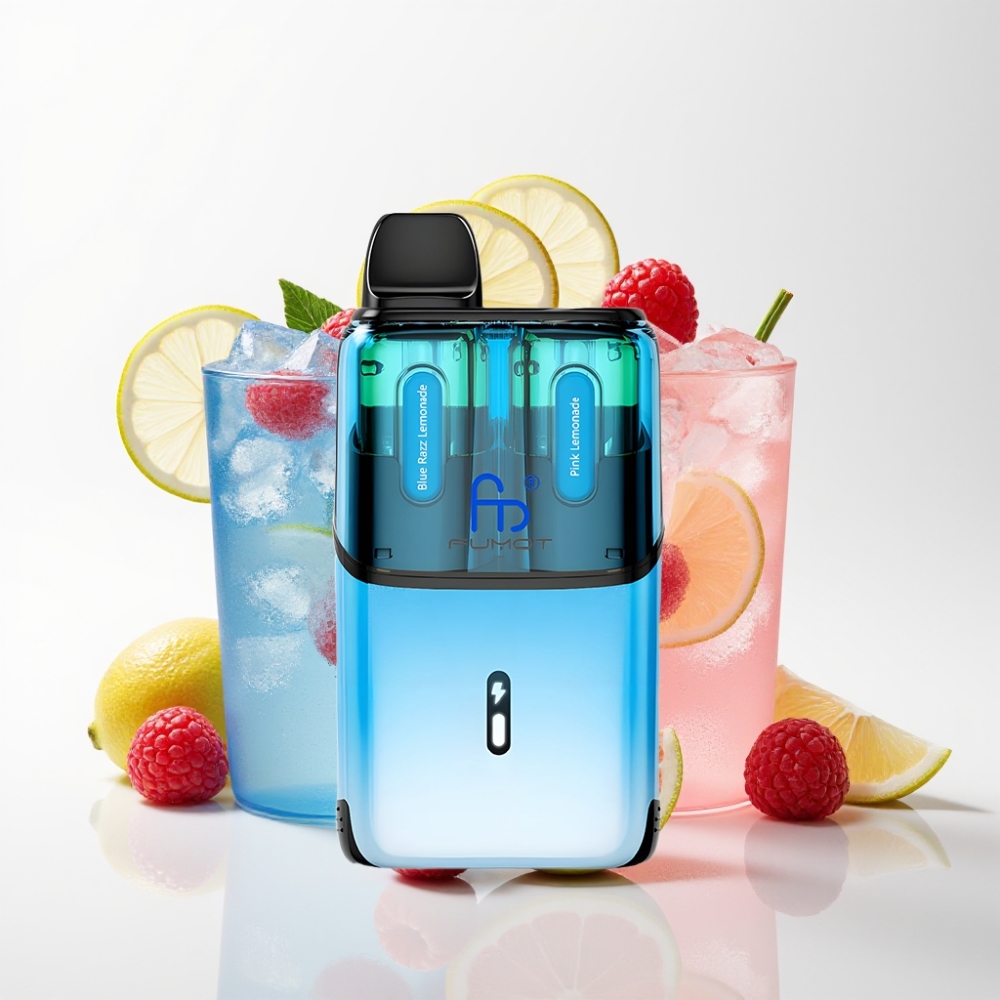 Fumot Ultra T32000 32000 Puffova Plava Malina Limunada - Rozi Limun 24ml