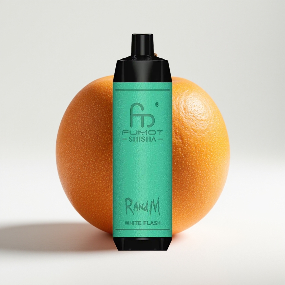 RandM Fumot Shisha 10000 Puffova Disposable Vape Bijeli Bljesak