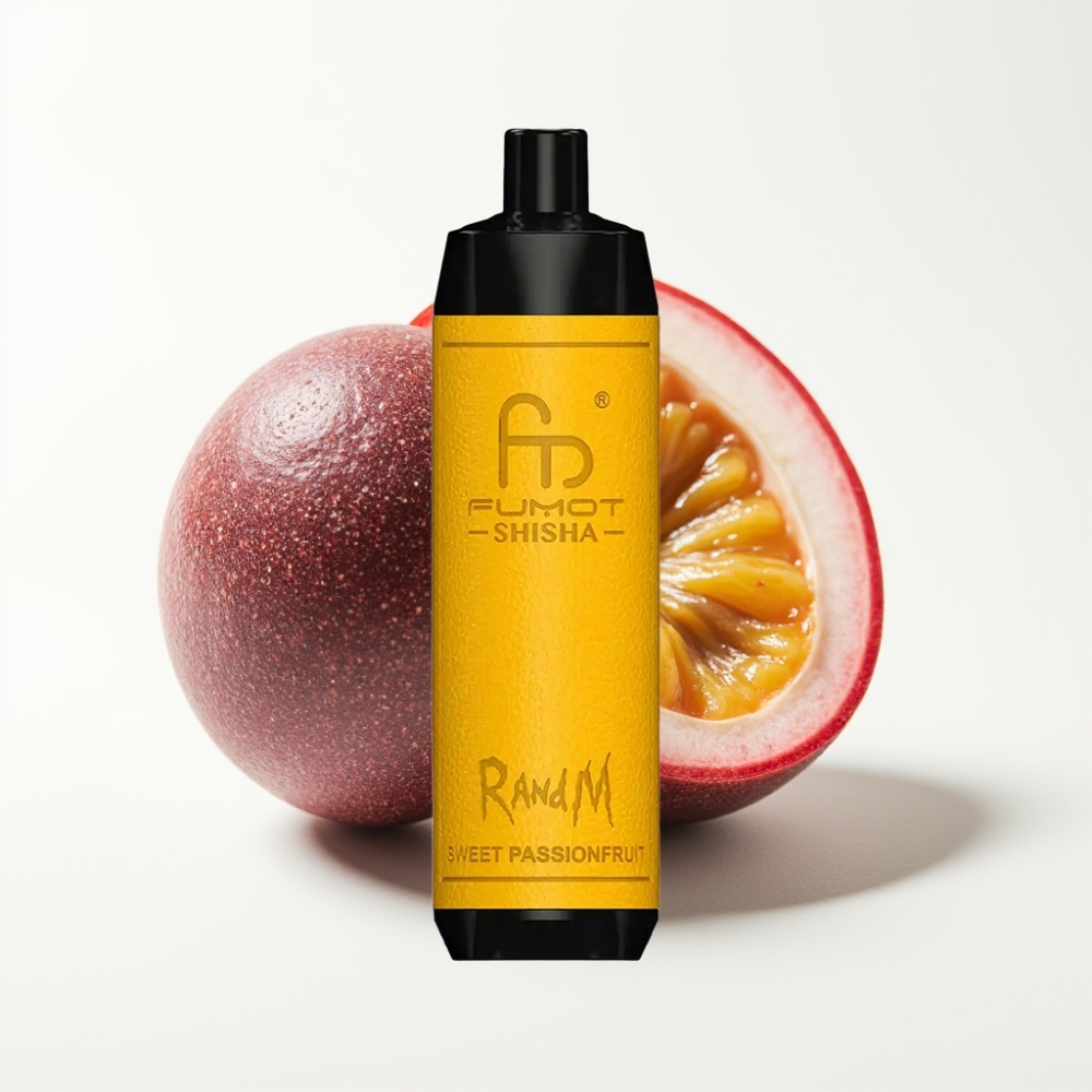 RandM Fumot Shisha 10000 Puffova Disposable Vape Slatka Marakuja
