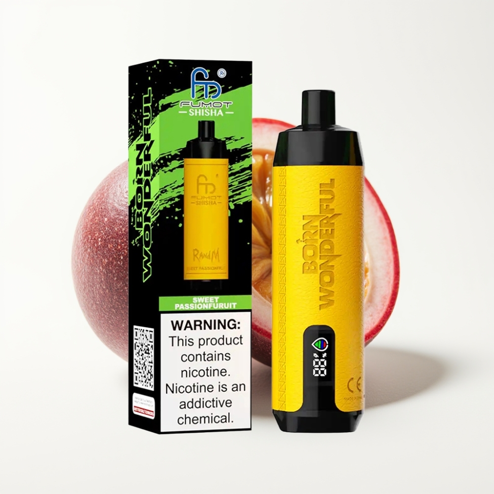 RandM Fumot Shisha 10000 Puffova Disposable Vape Slatka Marakuja