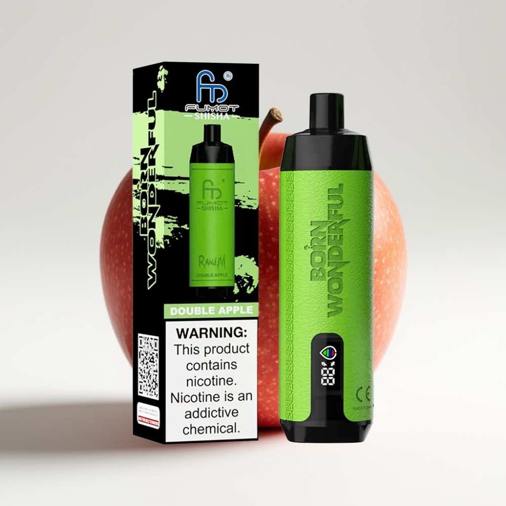 RandM Fumot Shisha 10000 Puffs 18ml Dvostruka Jabuka
