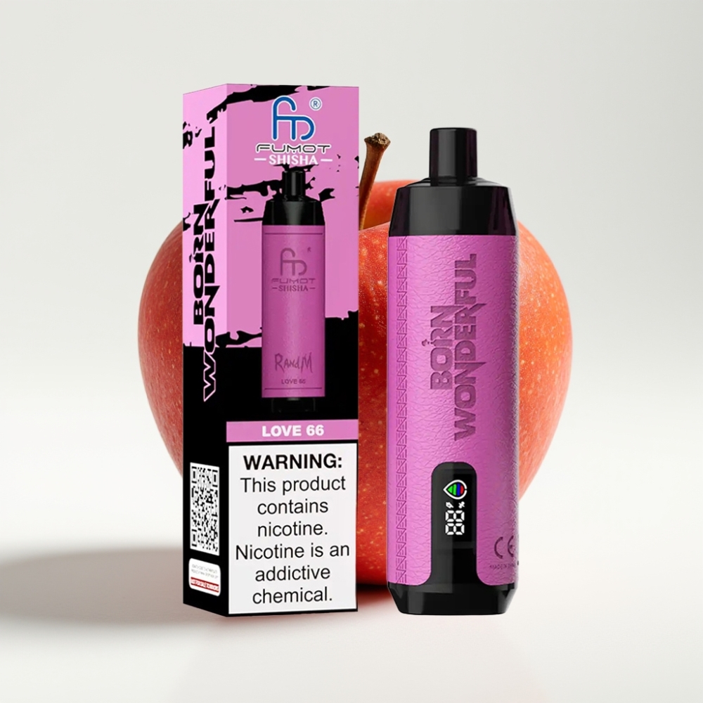 RandM Fumot Shisha 10000 Puffs 18ml Ljubav 66