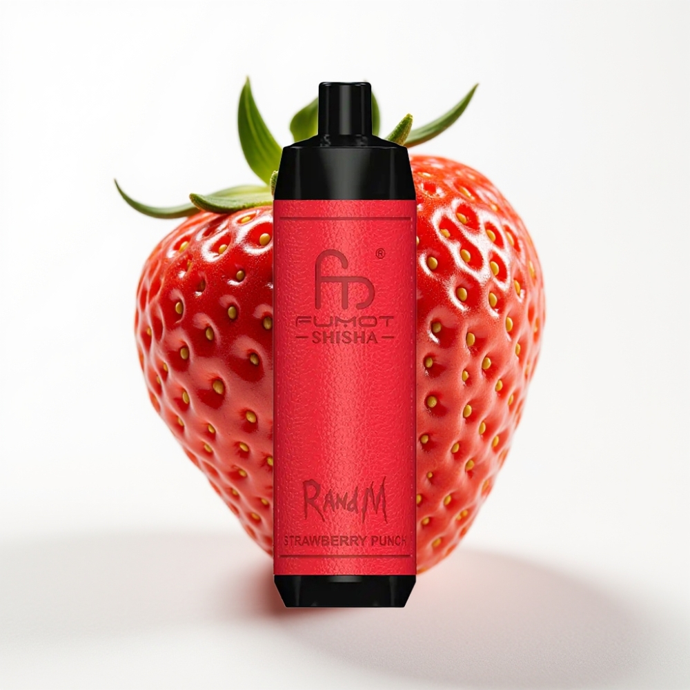 RandM Fumot Shisha 10000 Puffs 18ml Prefilled Jagoda Punch