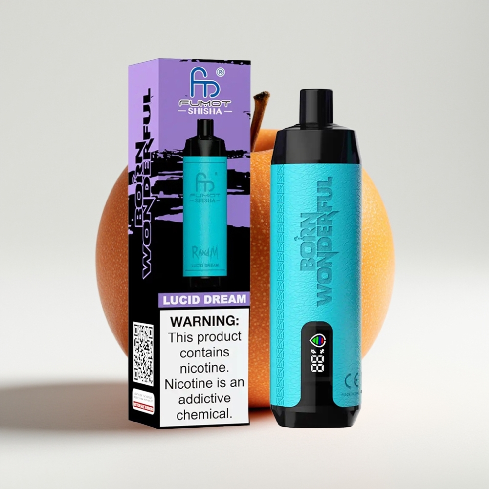 RandM Fumot Shisha 10000 Puffs 18ml Prefilled e-tekućina Lucid San