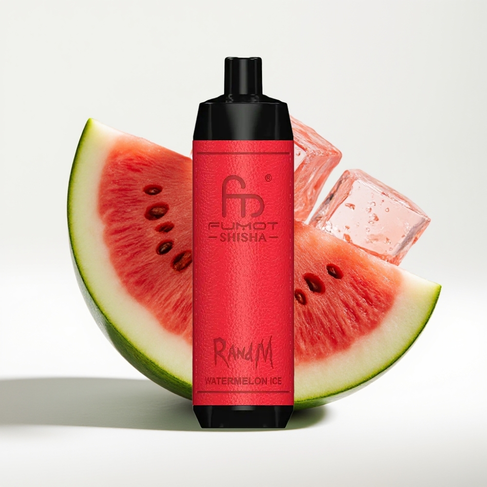 RandM Fumot Shisha 10000 Puffs Lubenica Led 18ml