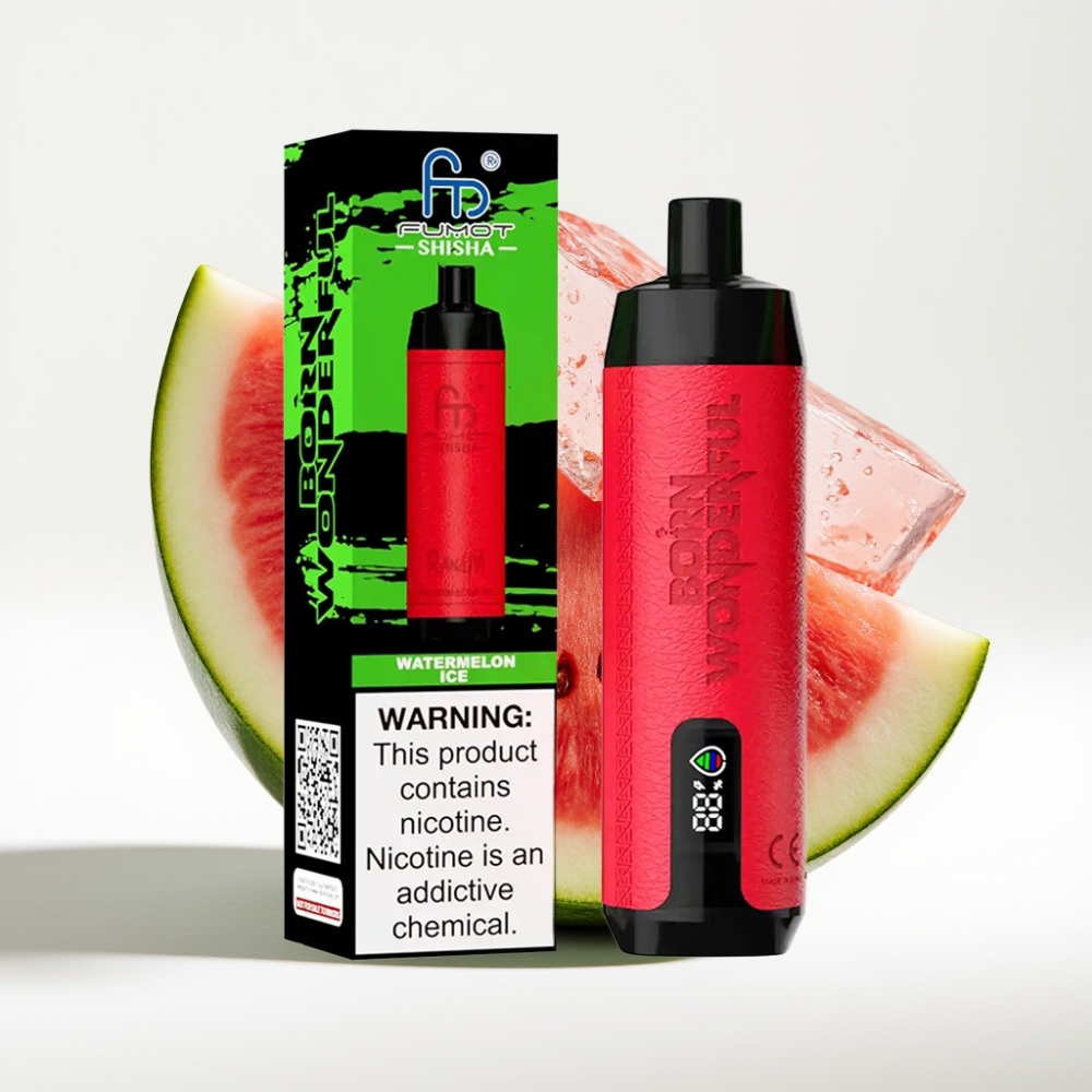 RandM Fumot Shisha 10000 Puffs Lubenica Led 18ml