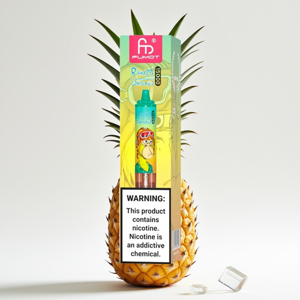Fumot RandM Tornado 15000 Puffs 25ml Ananas Led