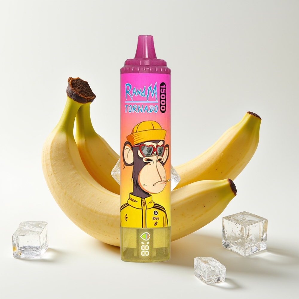 Fumot RandM Tornado 15000 Puffs 25ml Banana Led