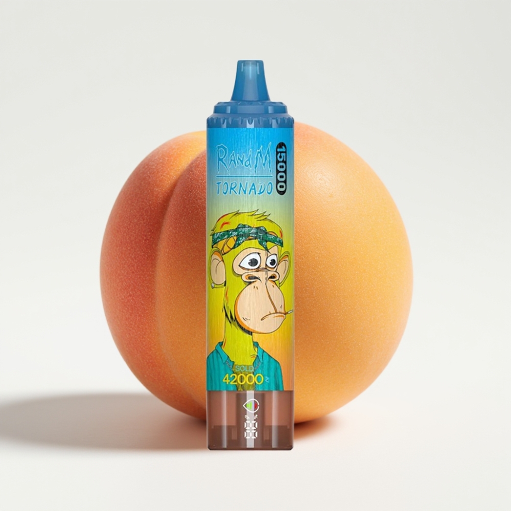 Fumot RandM Tornado 15000 Puffs 25ml Breskva Mango