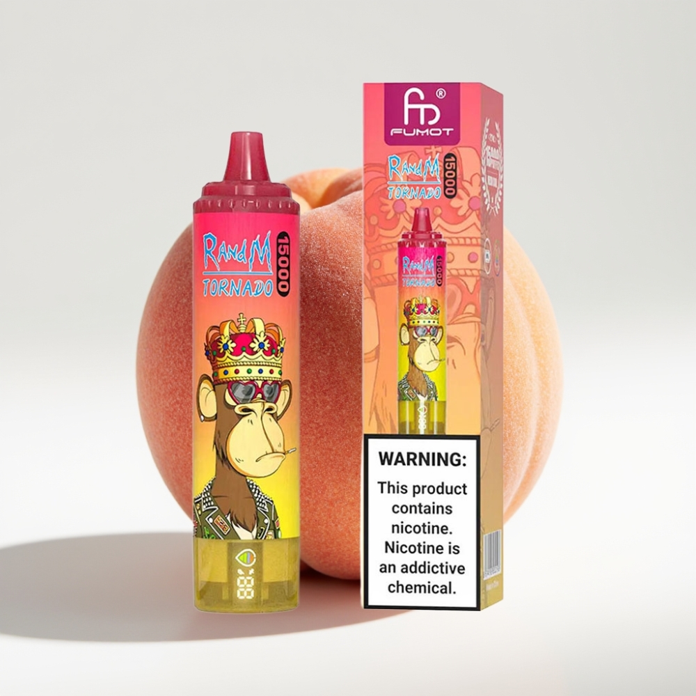 Fumot RandM Tornado 15000 Puffs 25ml Brestok Led