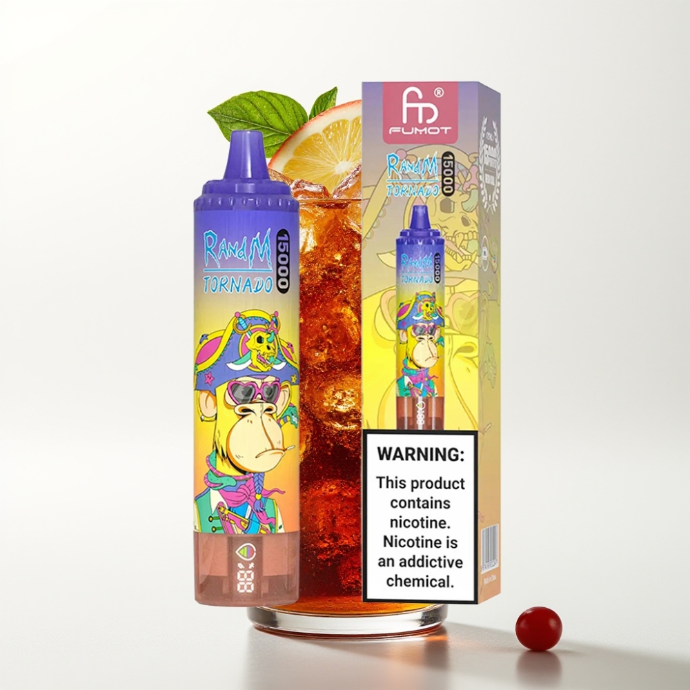 Fumot RandM Tornado 15000 Puffs 25ml Cola Led