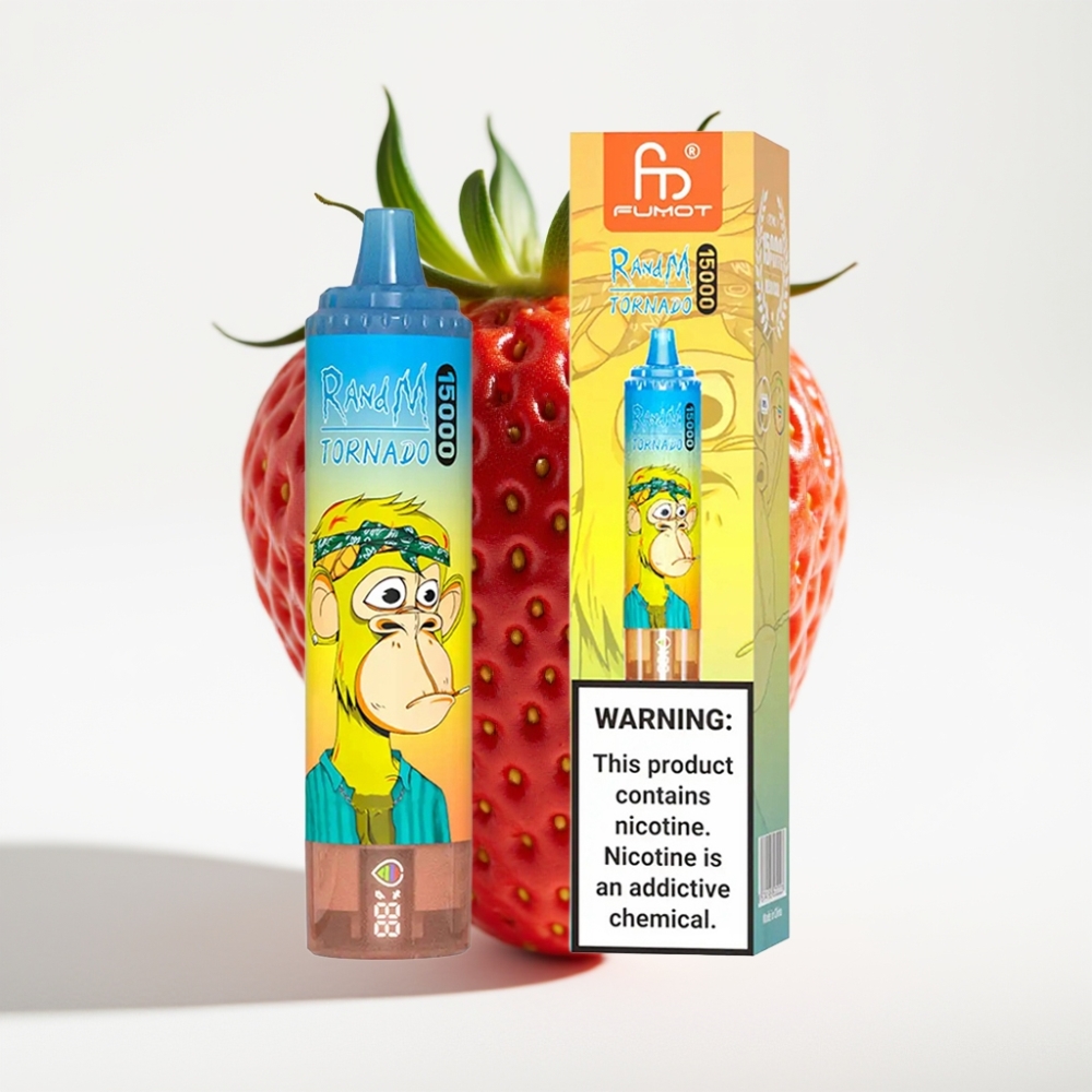 Fumot RandM Tornado 15000 Puffs 25ml Jagoda