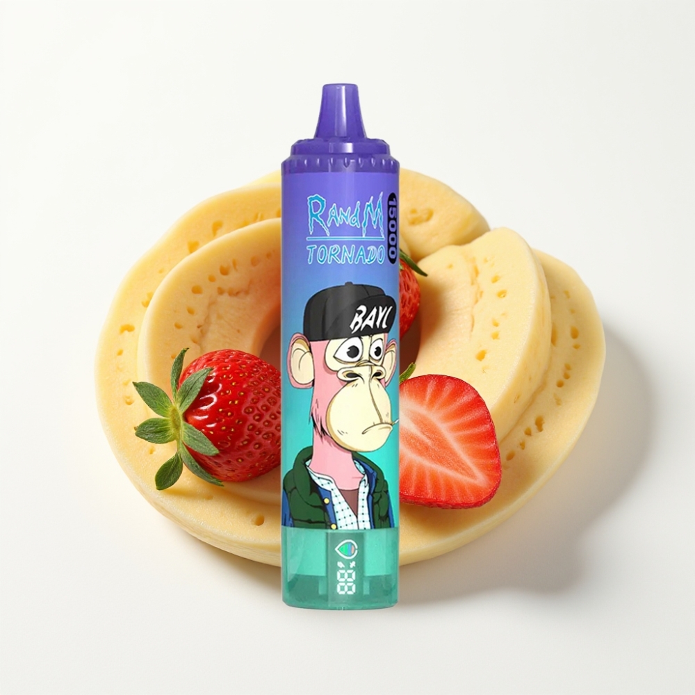 Fumot RandM Tornado 15000 Puffs 25ml Jagoda Banana