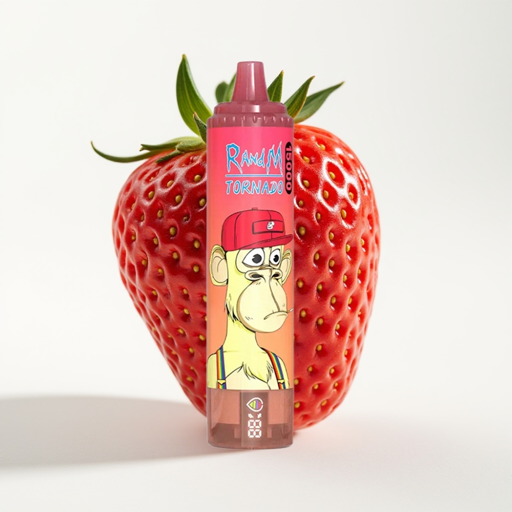 Fumot RandM Tornado 15000 Puffs 25ml Jagoda Red Bull