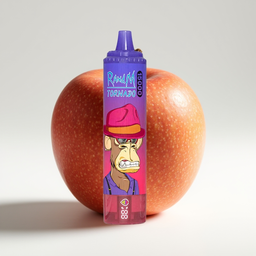 Fumot RandM Tornado 15000 Puffs 25ml Kisela Jabuka