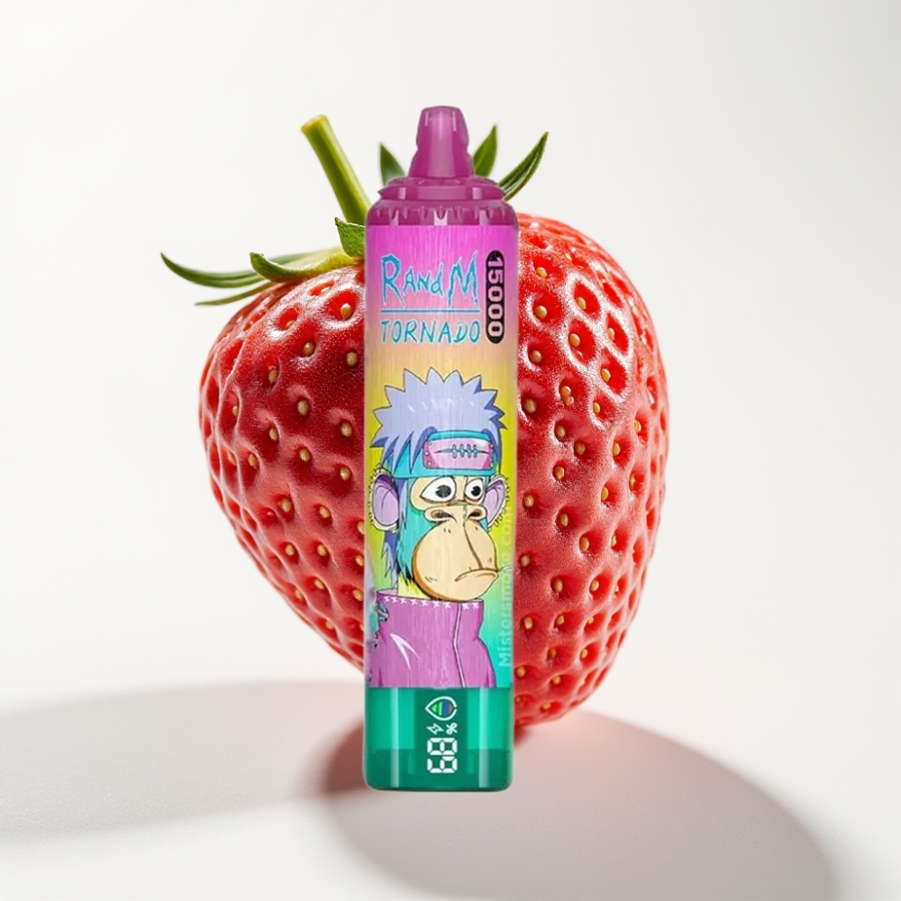Fumot RandM Tornado 15000 Puffs 25ml Ledena Jagoda