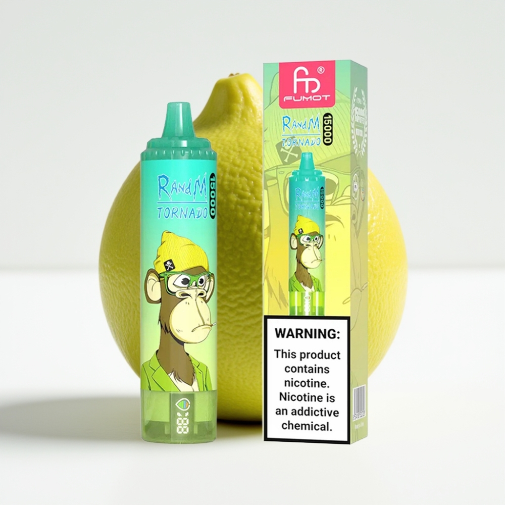 Fumot RandM Tornado 15000 Puffs 25ml Limeta Limun