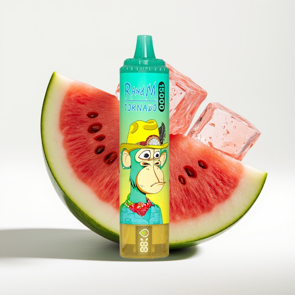 Fumot RandM Tornado 15000 Puffs 25ml Lubenica Led