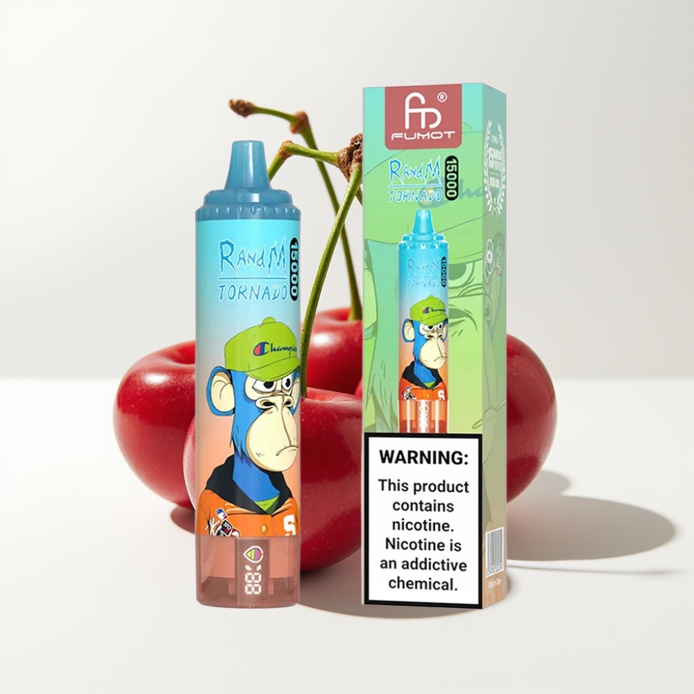 Fumot RandM Tornado 15000 Puffs 25ml Trešnja Cola